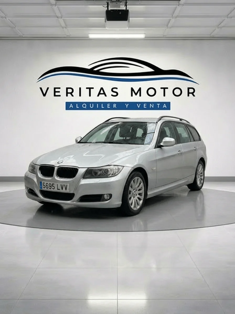 BMW Serie 3 Touring 318d Gris Titanio